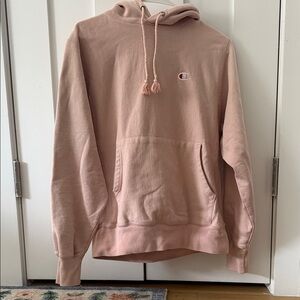 Champion Men's Light Pink Hoodie